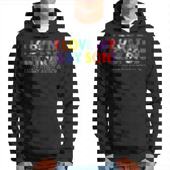I Love My Gay Son I Hate My Straight Son Hoodie - Seseable