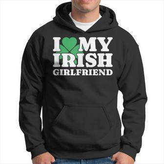 I Love My Irish Girlfriend I Heart My Irish Girlfriend Gf Hoodie - Seseable