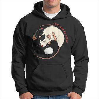 Love And Be Loved Idea For Rodent Rats & Mouses Lovers Hoodie - Seseable