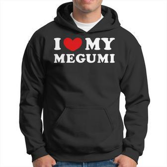 I Love My Megumi I Heart My Megumi Hoodie - Monsterry DE