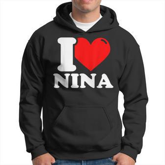 I Love Nina Kapuzenpullover - Geschenkecke