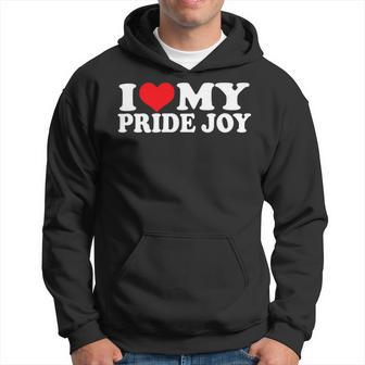 I Love My Pride Joy I Heart Pride Joy Hoodie - Monsterry UK