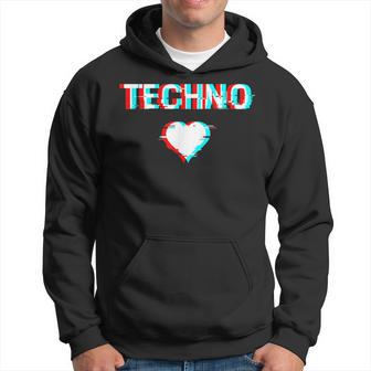 I Love Techno Electro House Deep House Sudadera - Regaloses