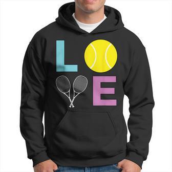 I Love Tennis Tennis Player Hoodie - Monsterry DE