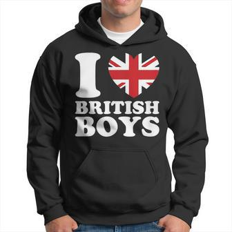 I Love The United Kingdom British Jack Flag Uk Heart Hoodie - Monsterry AU