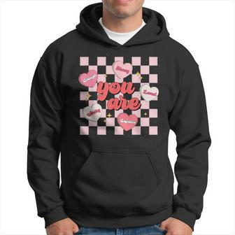 You Are Loved Enough Valentine Day Worthy Heart Conversation Hoodie - Monsterry CA