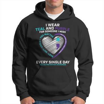 In Loving Memory Semi Colon Suicide Prevention Awareness Hoodie - Monsterry DE