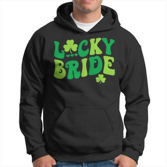 Lucky Bride Groom Couples Matching Wedding St Patrick's Day Hoodie | Seseable UK