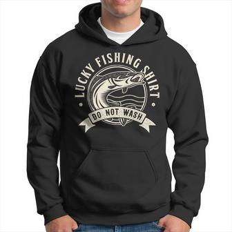 Lucky Fishing Do Not Wash Angler & Fish Hoodie - Monsterry