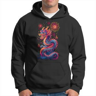 Lunar Chinese New Year 2024 Year Of The Dragon 2024 Hoodie - Monsterry UK