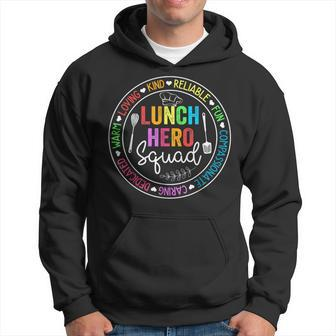 Lunch Hero Squad Lunch Lady School Cafeteria Worker Hoodie | Mazezy