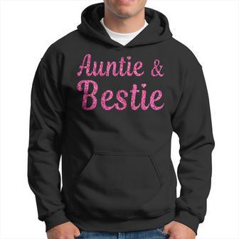 Lustige Tante Und Bestie Rosa Mädchen Coole Tanten Hoodie - Seseable