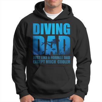 Lustiges Taucher-Hoodie für Väter, Diving Dad Cooler Spruch - Seseable