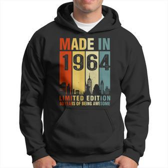 Made In 1964 Limited Edition 60 Years Of Being Awesome Hoodie - Seseable