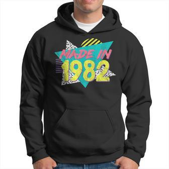 Made In 1982 Retro Vintage 80'S 90'S 42Nd Birthday Hoodie - Monsterry