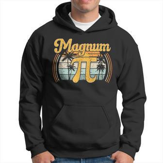Magnum Pi Math Pi Day Retro Hoodie - Thegiftio UK