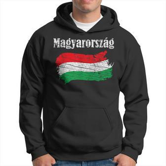 Magyarorszag Hungarian Flag Vintage Graphic Hungary Lovers Hoodie - Monsterry