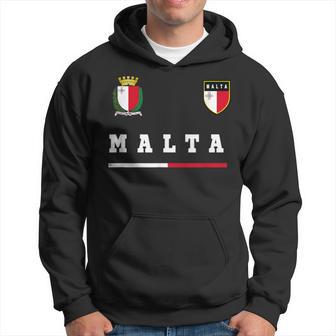 Malta SportSoccer Jersey Flag Football Valletta Hoodie - Thegiftio UK