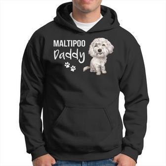 Maltipoo Daddy Dog Dad Puppy Daddy Maltipoo Dad Hoodie - Monsterry UK