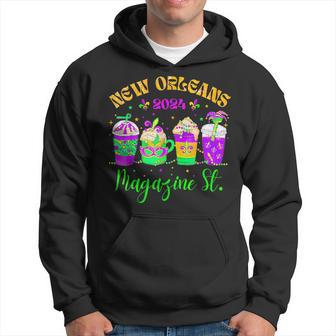 Mardi Gras Celebration 2024 Magazine Street Parade Souvenir Hoodie - Monsterry DE