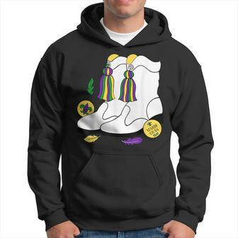Mardi Gras Marching Boots Majorette Boots Parade Carnival Hoodie - Monsterry