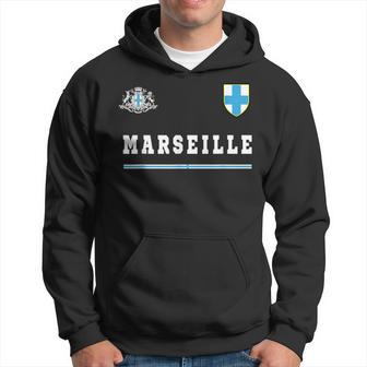 Marseille SportsSoccer Jersey Flag Football Hoodie - Monsterry