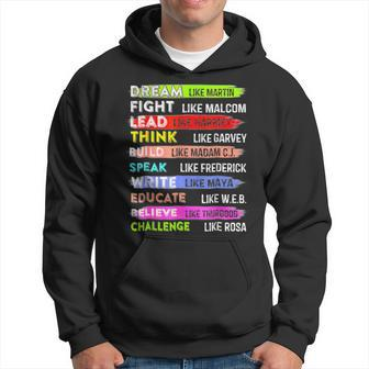 Martin Black History Month Black Afro African Hoodie - Seseable