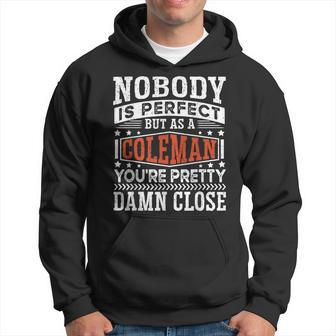 Matching Coleman Family Name Family Reunion Coleman Hoodie - Seseable