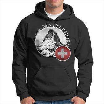 Matterhorn Zermatt Switzerland Alps Hoodie - Seseable