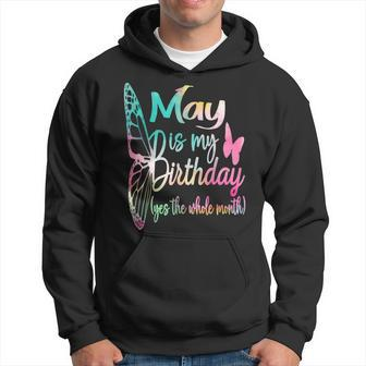 May Birthday For Women May Is My Birthday For Girl Hoodie | Mazezy