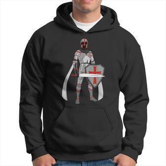 Medieval Knight T Sword And Shield Medieval Era T Shir Hoodie - Monsterry UK