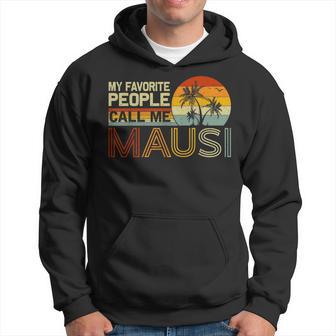 Meine Lieblingsmenschennen Mich Mausiintage Retro Mausi Hoodie - Geschenkecke