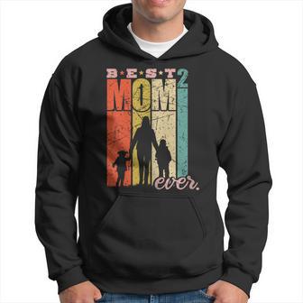 Mejor Mamá De Todas Madre De Dos Madre Con Hijos Sudadera - Regaloses