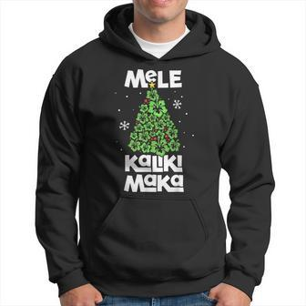 Mele Kalikimaka Hawaiian Christmas Tree Hawaii Hoodie - Monsterry UK