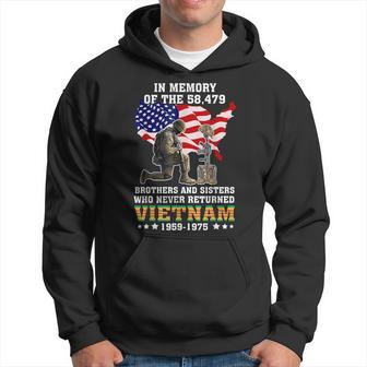 In Memory Of The 58479 Vietnam Veteran Stand For Us Flag Hoodie - Monsterry