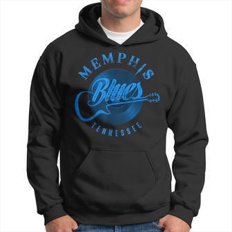 Memphis Tennessee Guitar Vintage Hoodie - Monsterry