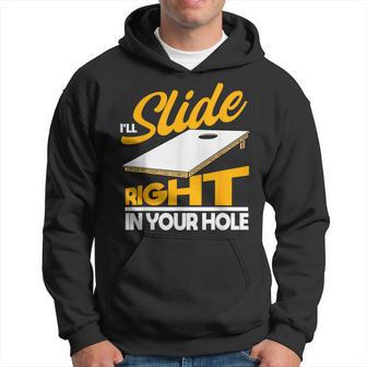 Men's Joke For The Sport Of Cornhole Hoodie - Monsterry CA