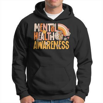 Mental Health Awareness Mental Illness Therapist Counselor Hoodie - Thegiftio UK