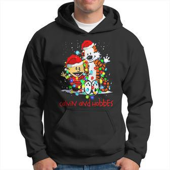 Merry Christmas Calvins And Arts Comics Hobbes For Fans Hoodie - Thegiftio UK