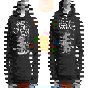 Merry Christmas Gingerbread Man Xmas Cookie Hoodie | Mazezy