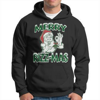Merry Rizz-Mas Santa Christmas Hoodie - Seseable