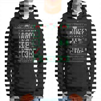Metcalf Family Name Naughty Nice Metcalf Christmas List Hoodie - Seseable