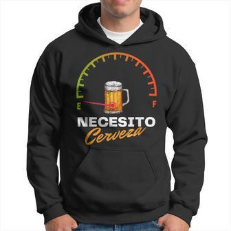 Mexican Beer Necesito Cerveza Cool Sayings Beer Lovers Hoodie - Monsterry