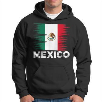 Mexico Mexican Flag Sports Soccer Football Hoodie - Monsterry