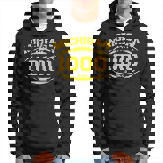 Michigan 1000 Wins Michigan One Thousand Wins Hoodie | Mazezy