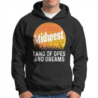 Midwest Land Of Opes And Dreams Ope Sunset Field Hoodie - Monsterry CA