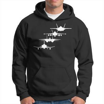 Miltary Fighter Jets Hoodie - Thegiftio UK