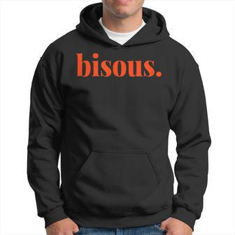Minimalist Bisous French Hoodie - Seseable