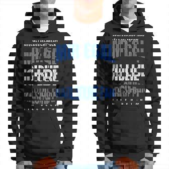 Mir Egal Ich Bleibe Karlsruhe Fan Football Fan Club Hoodie - Seseable