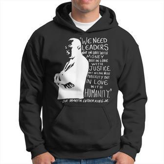 Mlk Day American Or Leader Hoodie - Thegiftio UK